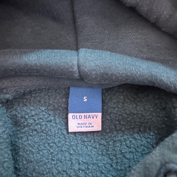 Dark green old navy hoodie - Picture 2 of 2